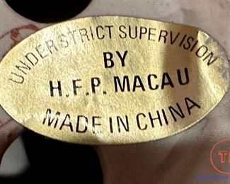 Vintage HFP Macau Partridges
