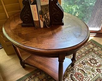 Vintage CAL MODE Round Side Table