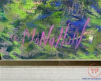 Signed BARRY MONOHON Landscape Pastel Drawing(s)