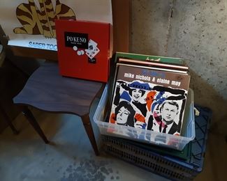 Vinyl records, all kinds.