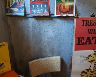 some of the sheet music in the basement.