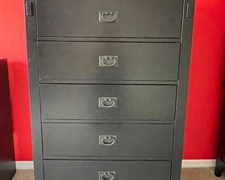 $60 - Chest of drawers (measures: 36" x 18" x 52")