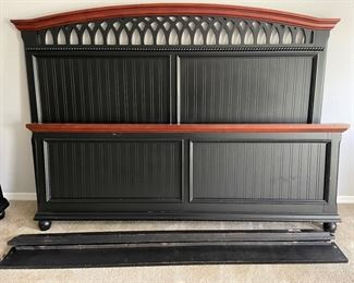 $200 - King head board, foot board and railings