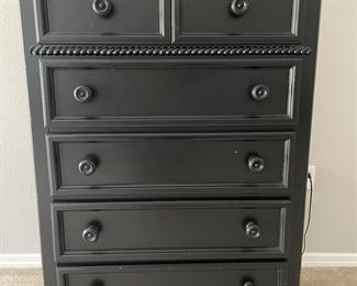 $100 - Chest of drawers (measures: 36" x 18" x 51")