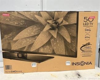 Insignia 50in 1080P 60Hz TV In Box