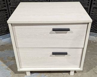 South Shore Fynn 2 Drawer Nightstand End Table