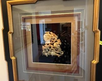 This too is a very large picture that is framed nicely and unique. $300