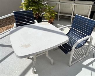 50% OFF PRICE     TABLE & 2 CHIARS $112.50