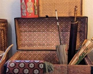 Umbrellas fit for a geisha 