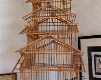Delicate birdcage 