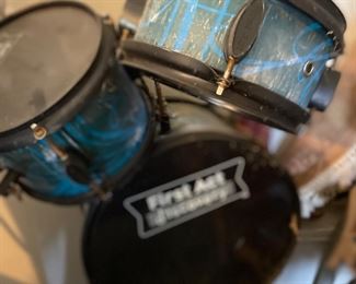 Childrens drum kit