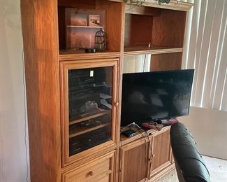 Entertainment center $100.  It’s nice!  TV?  Make me and offer!!!
