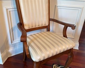 Additional view of arm chair to dining room set~ 