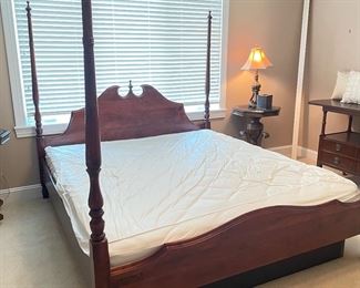 King 4 poster bed,  was $399, NOW $275