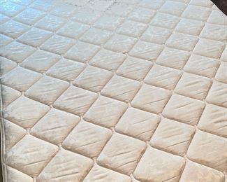 King mattress, pillow-top on top and bottom, -reversible,  was $399, NOW $275