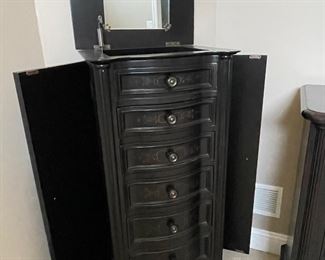 Additional view of Hooker jewelry cabinet~
