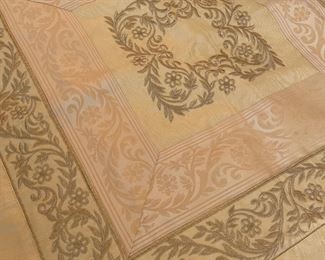 Additional closeup view of gold tapestry~