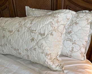 2 king pillow shams,  was $24, NOW $14