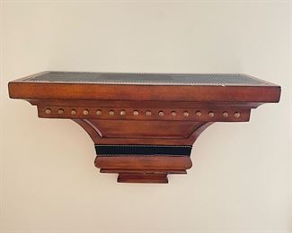 Pair of wall sconce shelves,  12"W x 8"H x 5"D,  was $12 each, NOW $8 each