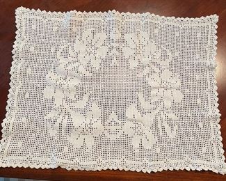 Rectangle doile, Approx 12"W,  was $5, NOW $3