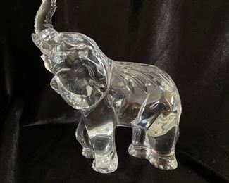 Waterford elephant, 6.5"W x 7"H,  was $48, NOW $38