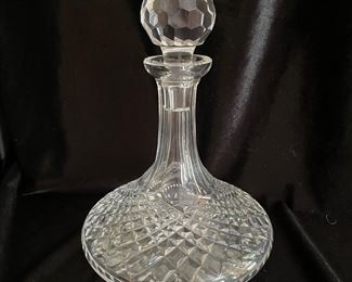 Waterford decanter, 9"W x 10"H,  was $75, NOW $55