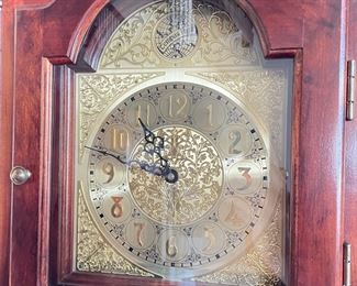 Additional view of face of grandmother's clock~