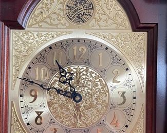 Additional view of face of grandmother's clock~