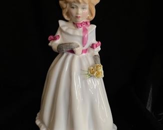Vintage Royal Doulton HN 3047 Lady Sharon Porcelain Figurine, 6"H, was $20, NOW $10