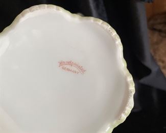 Stamp on bottom of teapot~