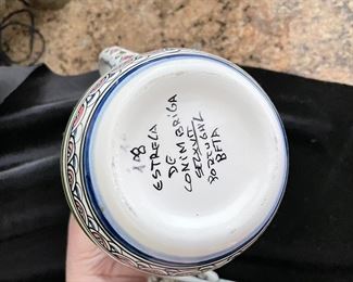 Signed Portugal pitcher~