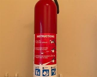 Fire extinguisher,  was $14, NOW $10