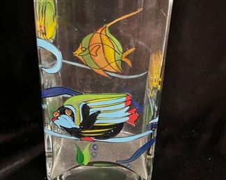 Additional view of fish vase ~