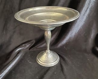 Silver plate bowl, 7" x 6"H,  was $14, NOW $9
