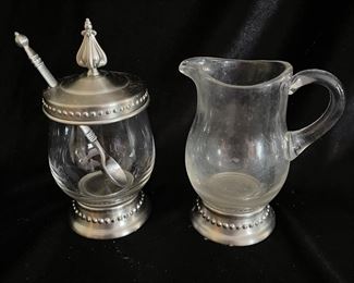 Astoria Collection Sugar Bowl & Creamer. Southern LIVING,  was $15, NOW $10