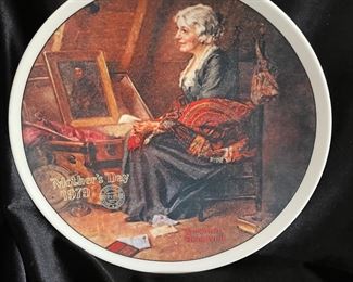 Norman Rockwell Mother day '79 plate,  was $6, NOW $4