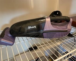 Shark Cordless Handheld Vacuum Cleaner & Attachments SV780_N 14 & Charging Dock, was $45, NOW $34