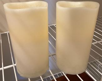 2  flameless candles,  was $14, NOW $9
