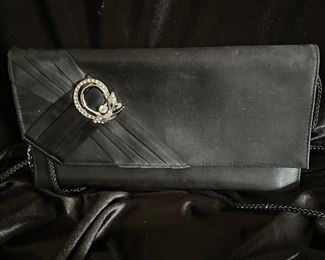 Vintage Black clutch purse,  was $10, NOW $7