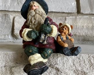 Santa & bear stocking holder,  was $4, NOW $2