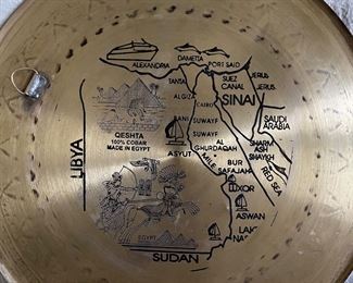 Reverse side of Egyptian gold plaque~