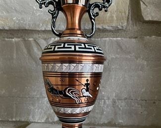 Egyptian copper vase, 8"H,  was $15, NOW $9