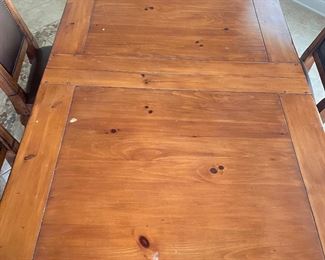 Additional view of top of table~