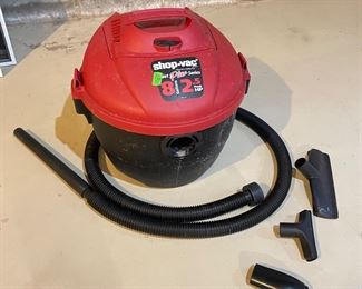 8 gallon shop-vac, 2.5 HP,  was $40, NOW $30