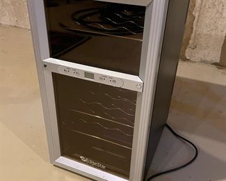 Edgestar Beverage fridge, upper & lower zoned, 14"W x 24"H x 19"D,  was $195, NOW $165