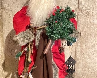 Old World Santa, 14" x 32"H,  $22