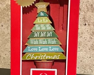 Lenox Christmas tree ornament, was $5, NOW $3