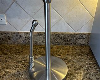 Stainless paper towel holder,  was $9, NOW $6