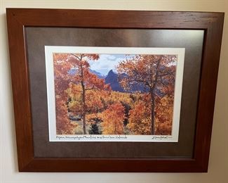Aspen Colorado framed photo #1,  16"W x 13"H,  was $35, NOW $24