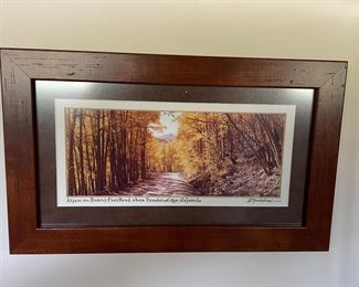 Aspen on Boreas Pass Road above Breckenridge, Colorado, 15"W x 9.5"H,  was $35, NOW $24